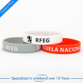 Vente en gros de bracelet en silicone à bas prix ou bracelet avec logo personnalisé